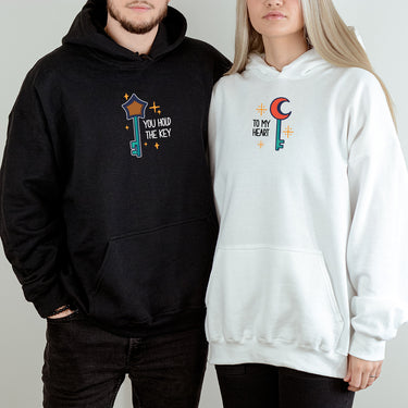 Magic Key Pair Matching Hoodies For Couples